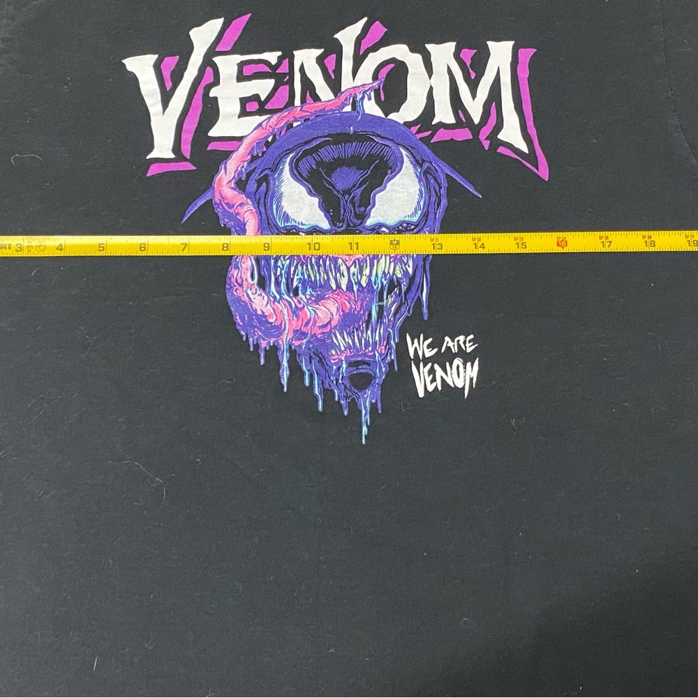 Venom Black Graphic T-Shirt - Picture 5 of 6